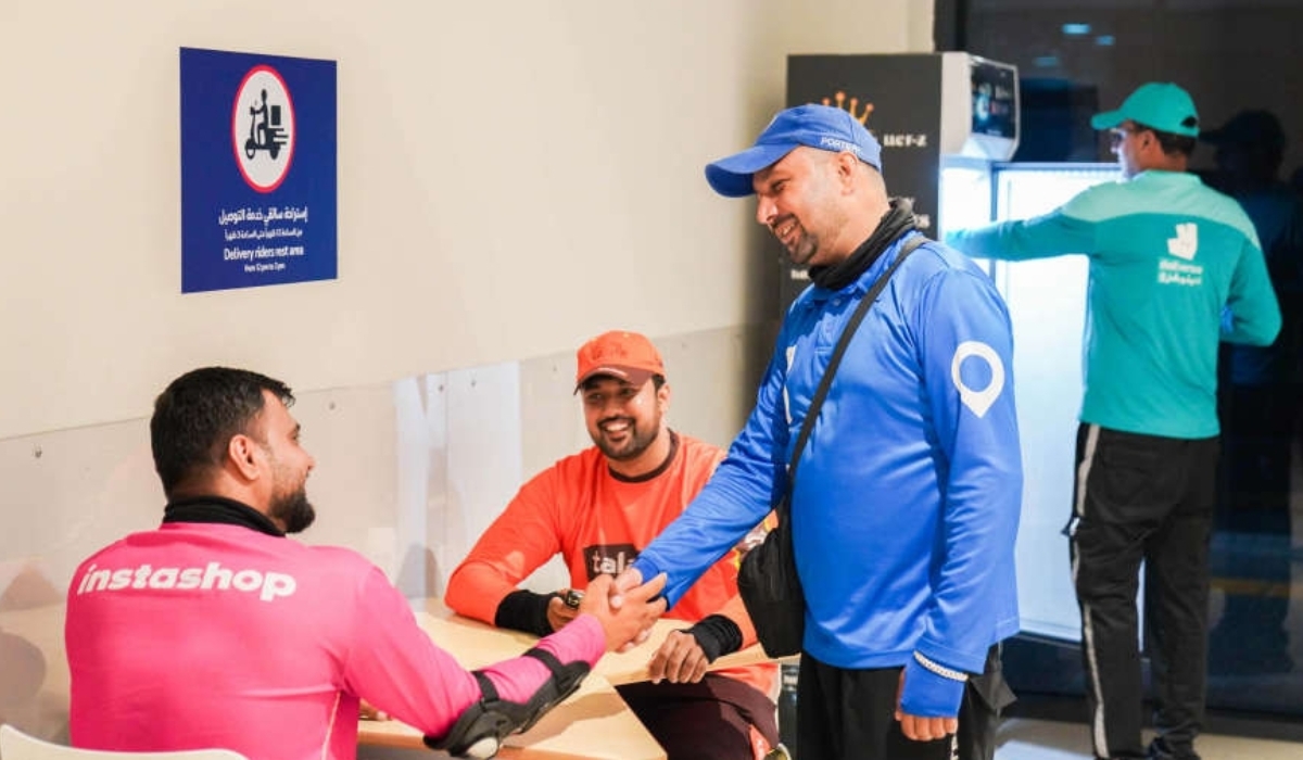 Dubai Creates Dedicated Rest Spaces for Delivery Riders